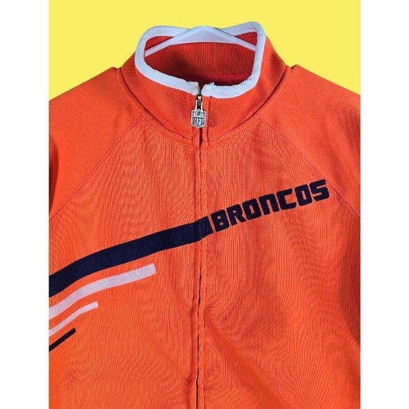 NFL Pro Line WOMEN'S L Orange Denver Broncos Tracksuit Zippered Jacket - Picture 4 of 7